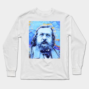 Theophile Gautier Portrait | Theophile Gautier Artwork | Theophile Gautier Painting 14 Long Sleeve T-Shirt